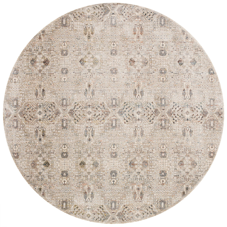 THEIA 06 RUG: GRANITE / IVORY