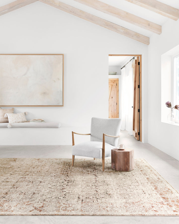 THEIA 07 RUG: NATURAL / RUST