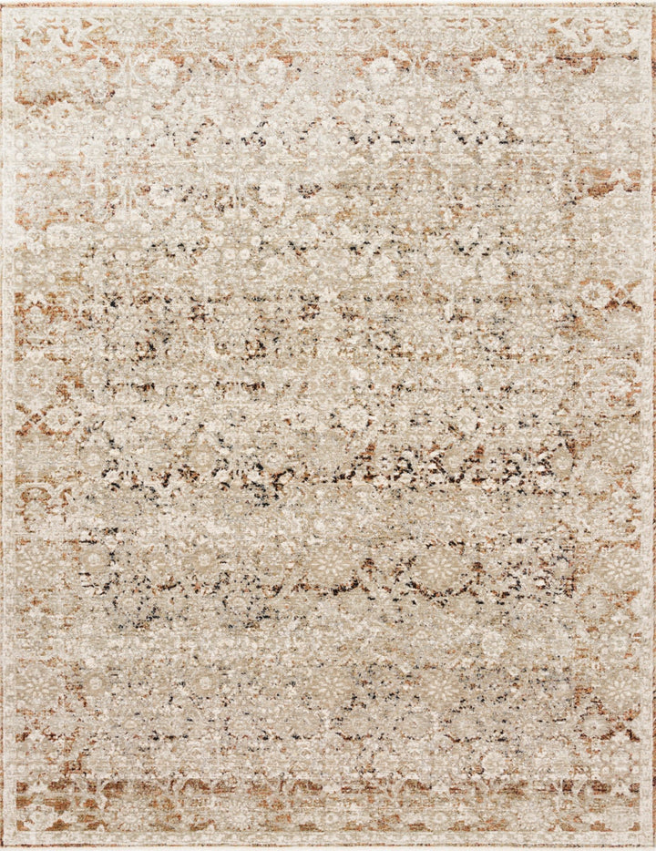 THEIA 07 RUG: NATURAL / RUST