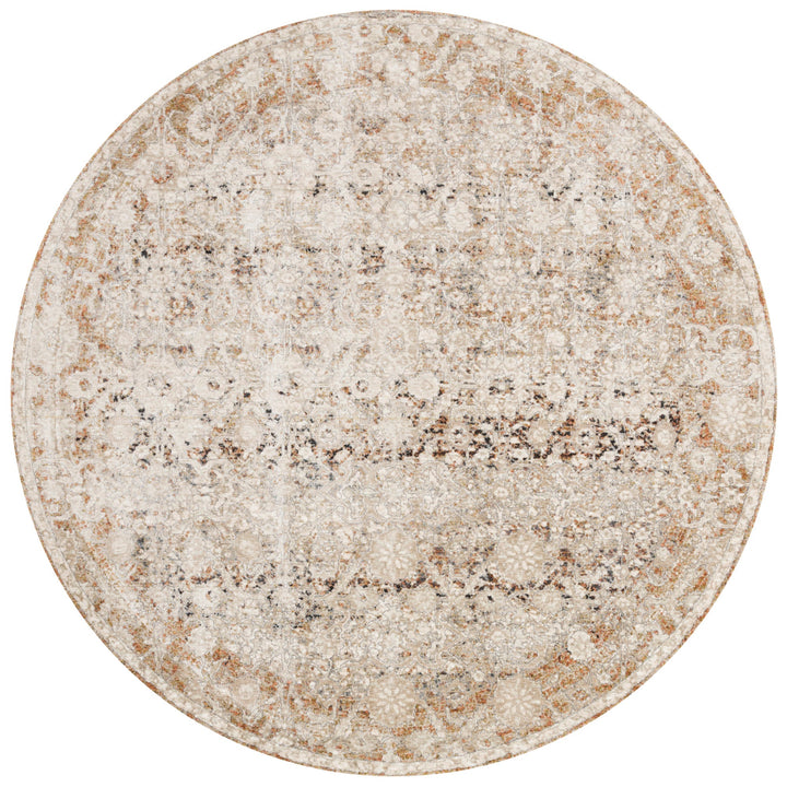 THEIA 07 RUG: NATURAL / RUST