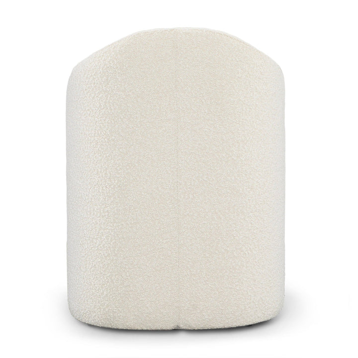 THORA DINING CHAIR: CREAM BOUCLE