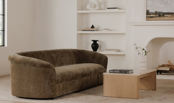 THORA VINTAGE VELVET SOFA