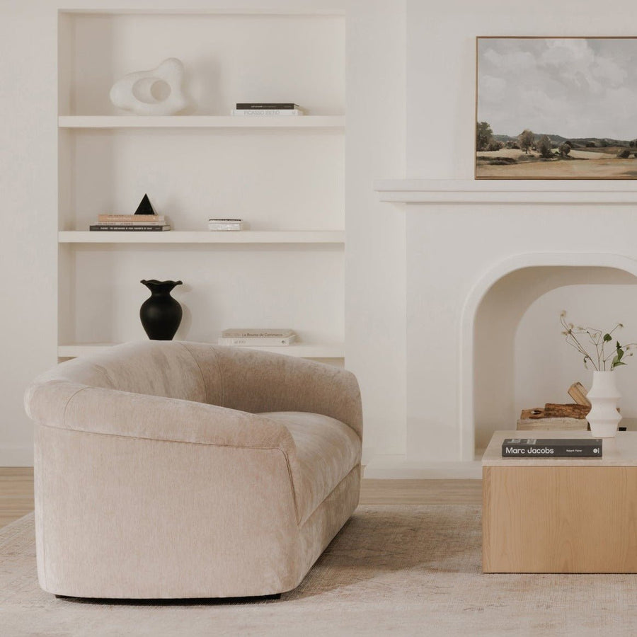 THORA VINTAGE VELVET SOFA