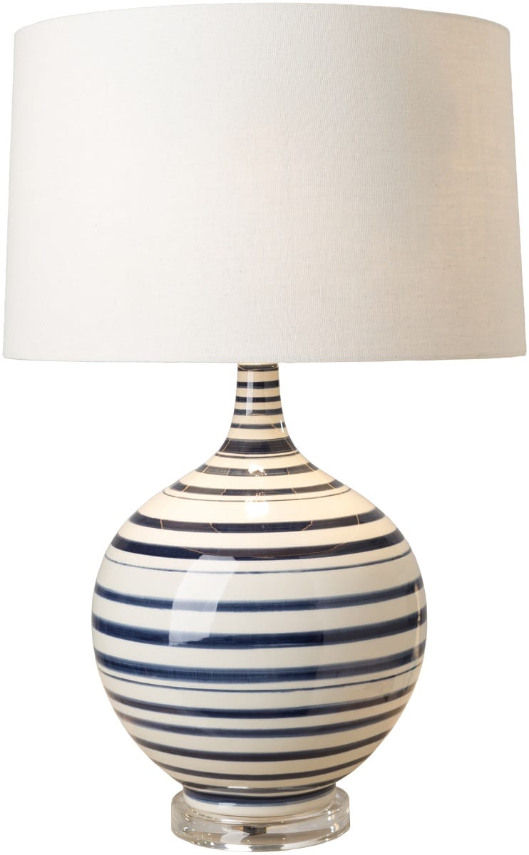 TIDELINE LAMP: NAVY, WHITE