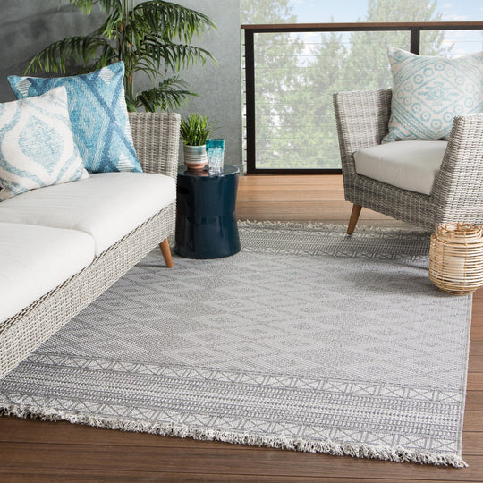 TIKAL RAMOS INDOOR - OUTDOOR RUG: GREY