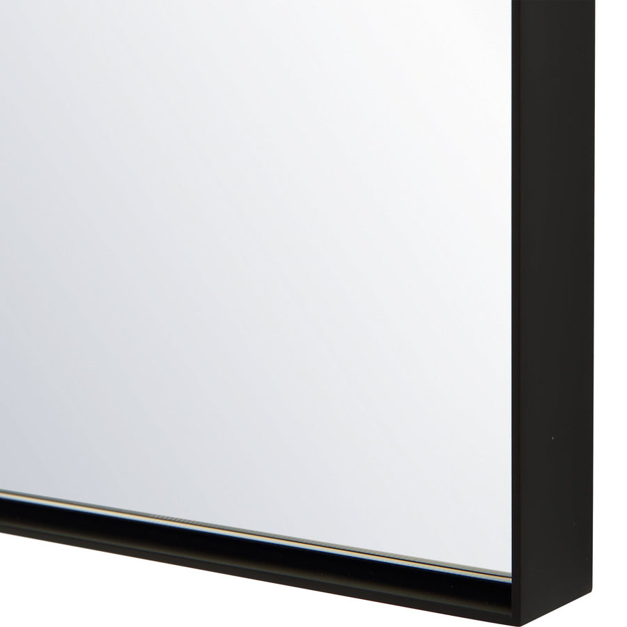 TORDERA BLACK ARCH VANITY MIRROR