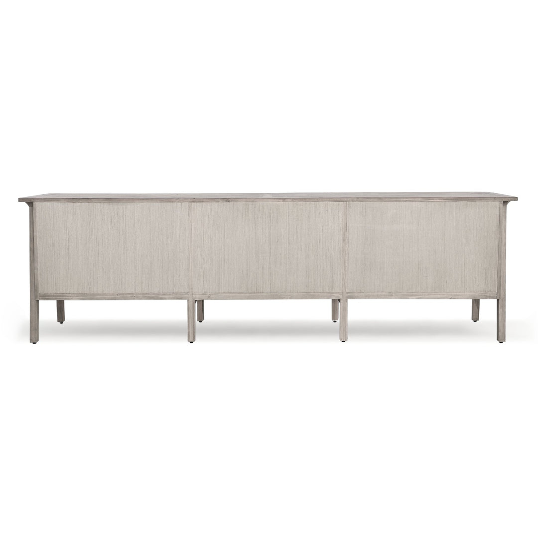 TORRE LIGHT GREY WASH CONSOLE CREDENZA