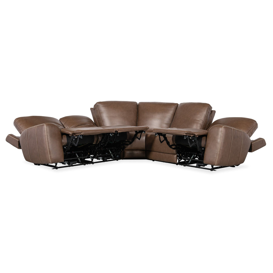 TORRES 5 PIECE POWER HEADREST SECTIONAL SOFA