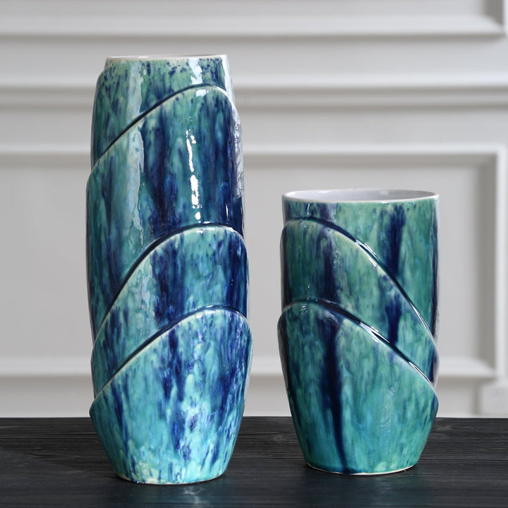 TRANQUIL DUO VASES | SET OF 2