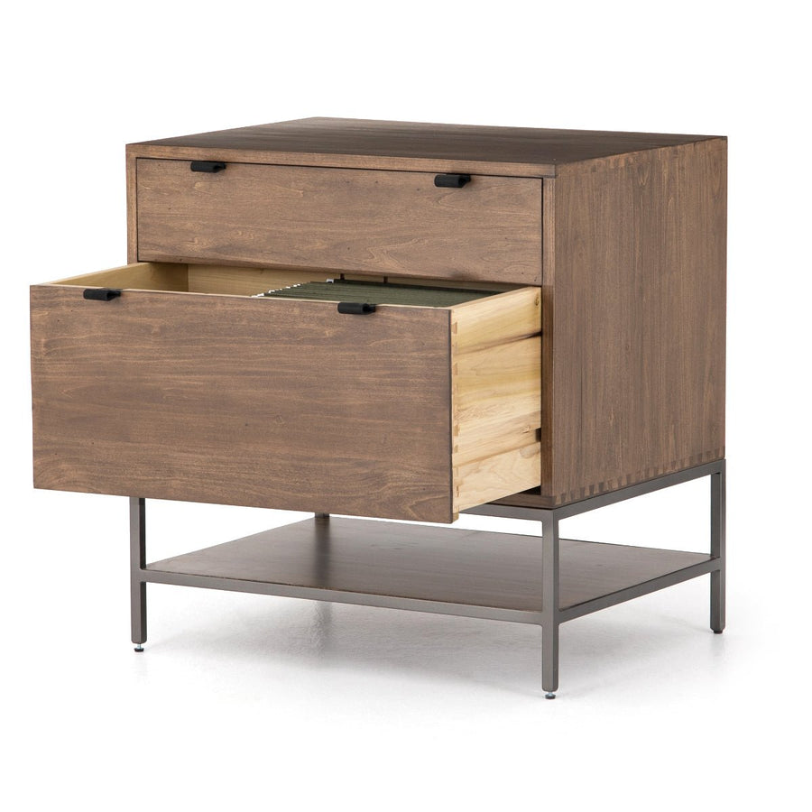 TREY MODULAR FILING CABINET: AUBURN POPLAR