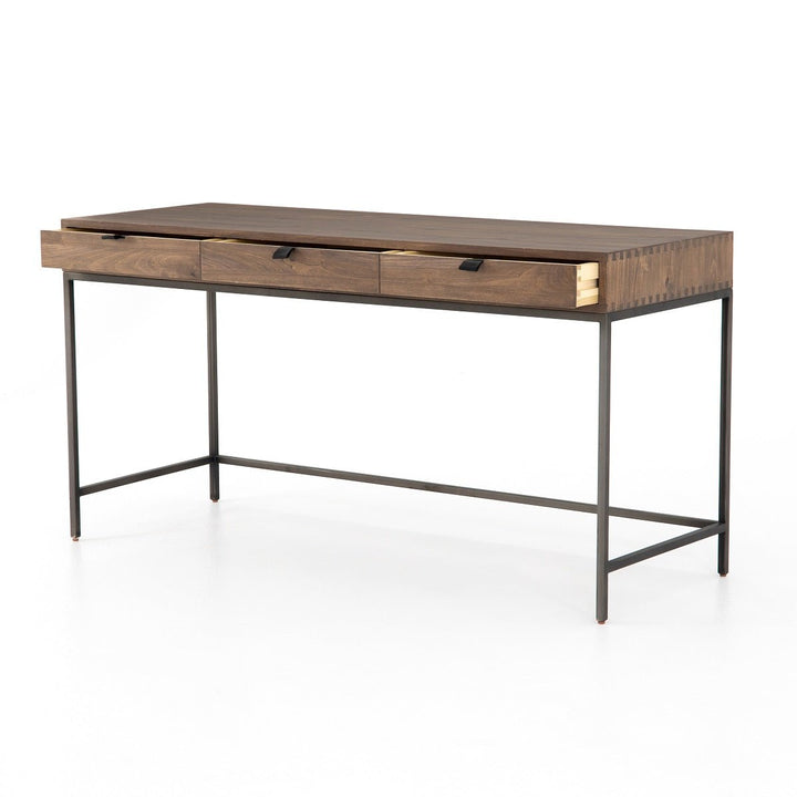 TREY WRITING DESK: AUBURN POPLAR