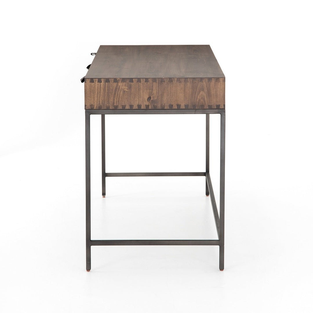 TREY WRITING DESK: AUBURN POPLAR