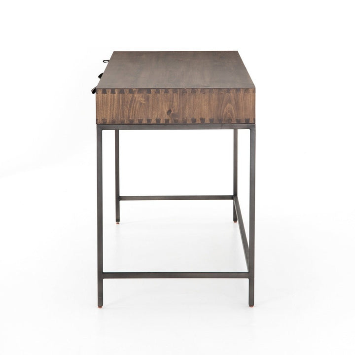 TREY WRITING DESK: AUBURN POPLAR