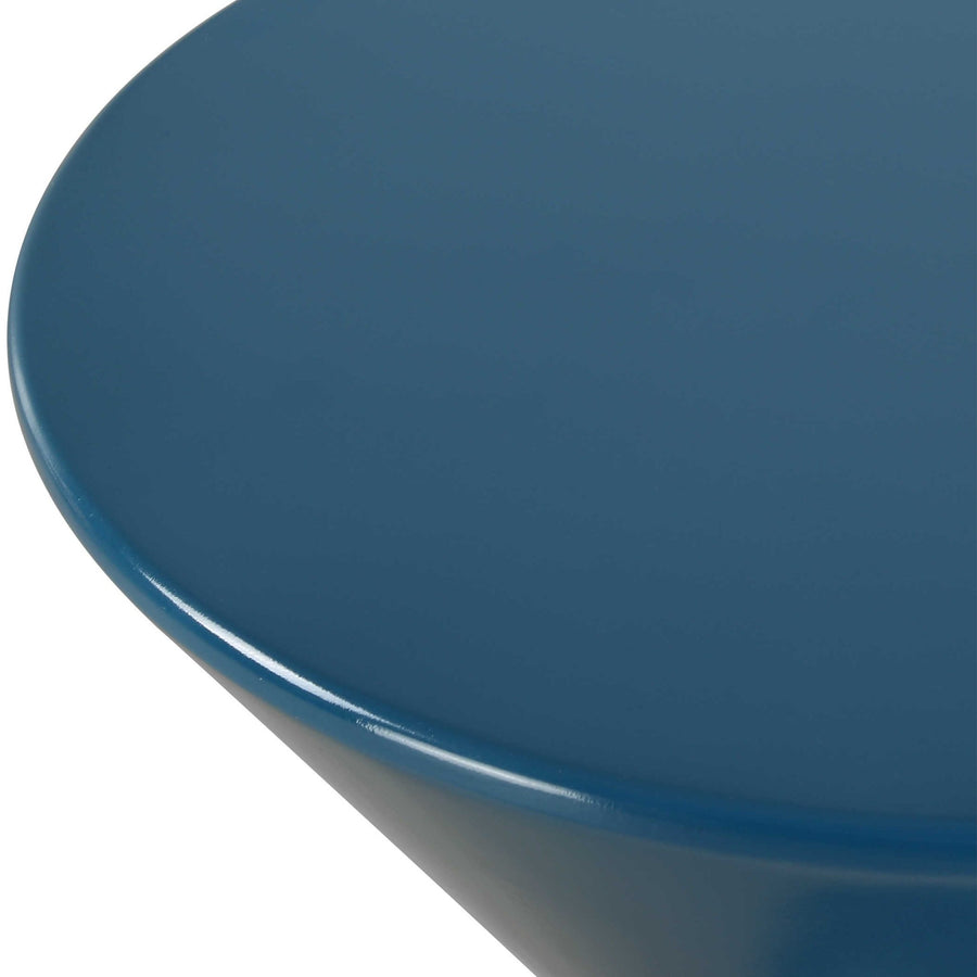 TRIG SIDE TABLE: BLUE