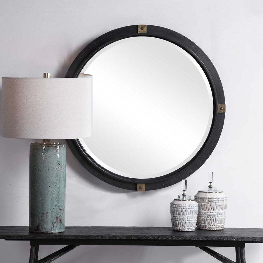 TULL INDUSTRIAL ROUND MIRROR