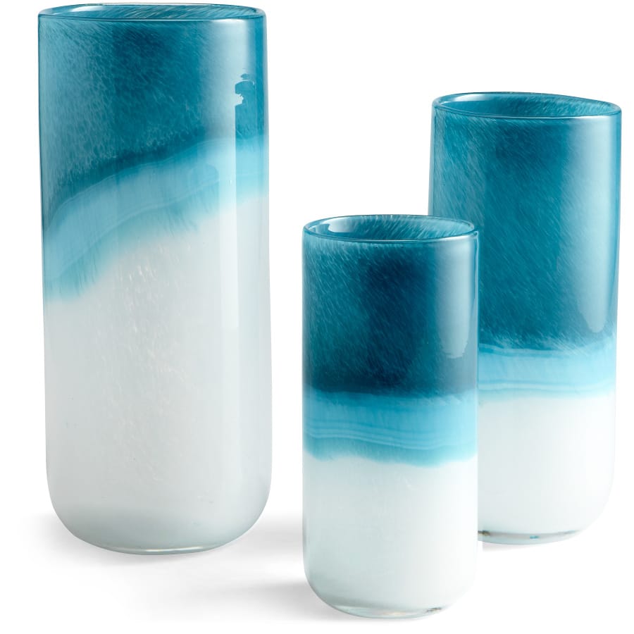 TURQUOISE CLOUD VASE