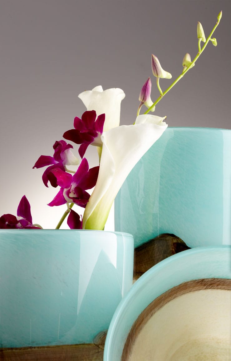 TURQUOISE EARTH VASE