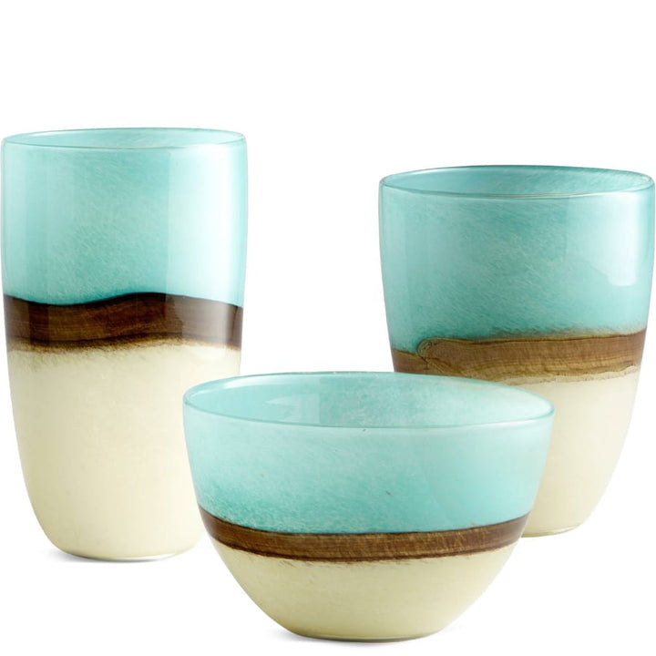 TURQUOISE EARTH VASE