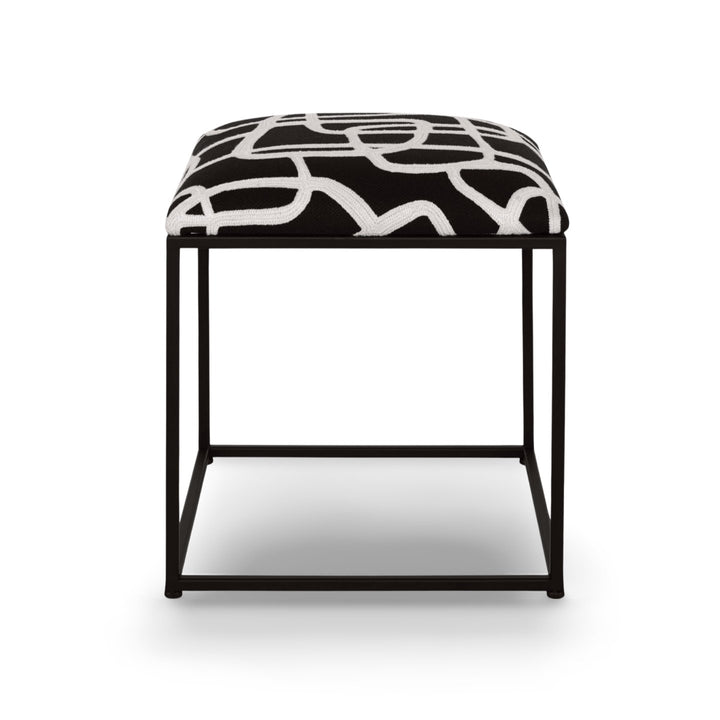 TWISTS AND TURNS ACCENT STOOL