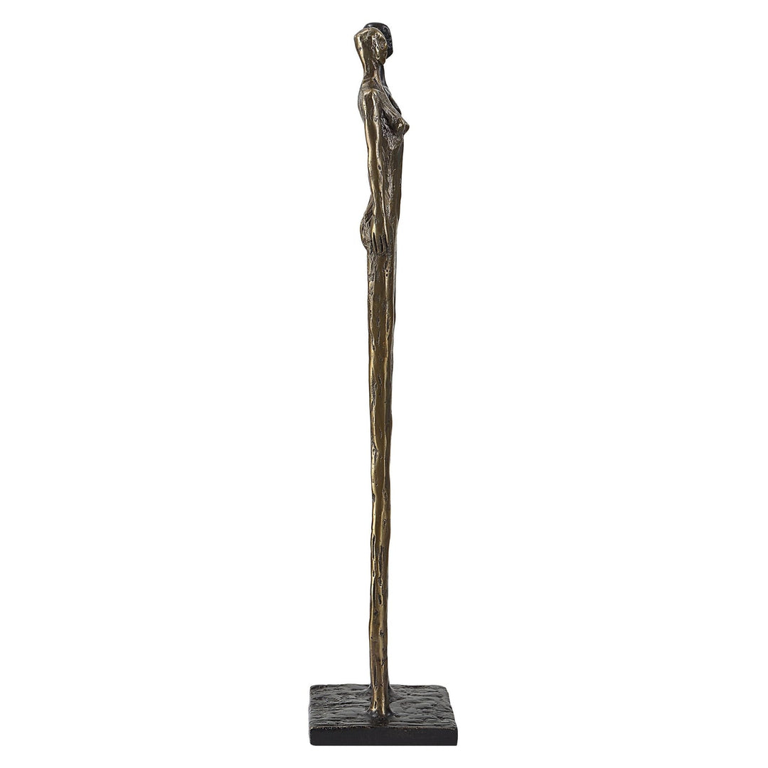 TWO'S COMPANY BRONZE SCULPTURE