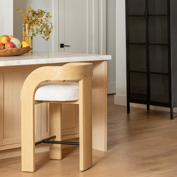 TYRA NATURAL COUNTER STOOL