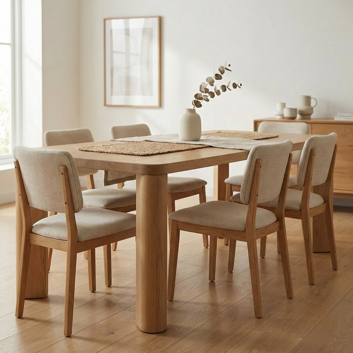 SEGMENT HERITAGE OAK DINING TABLE