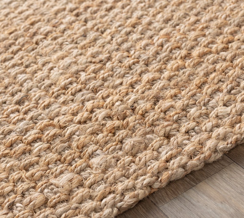 UNDYED ECO WOVEN JUTE RUG