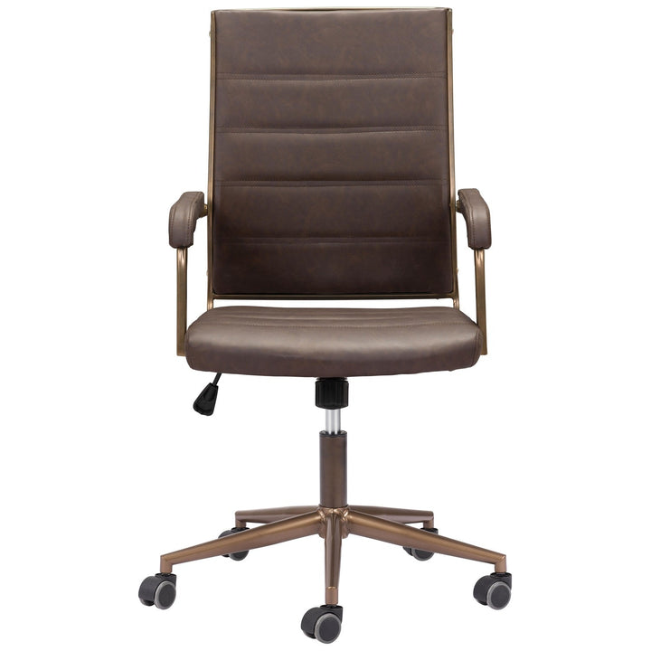 UNION VINTAGE BROWN DESK CHAIR