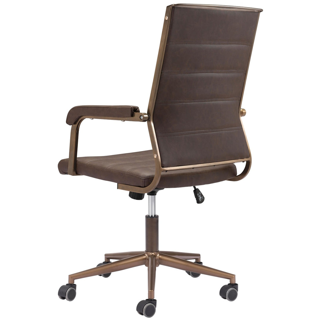 UNION VINTAGE BROWN DESK CHAIR