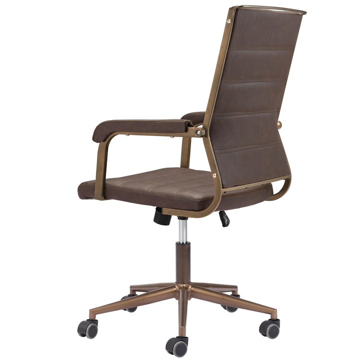 UNION VINTAGE BROWN DESK CHAIR