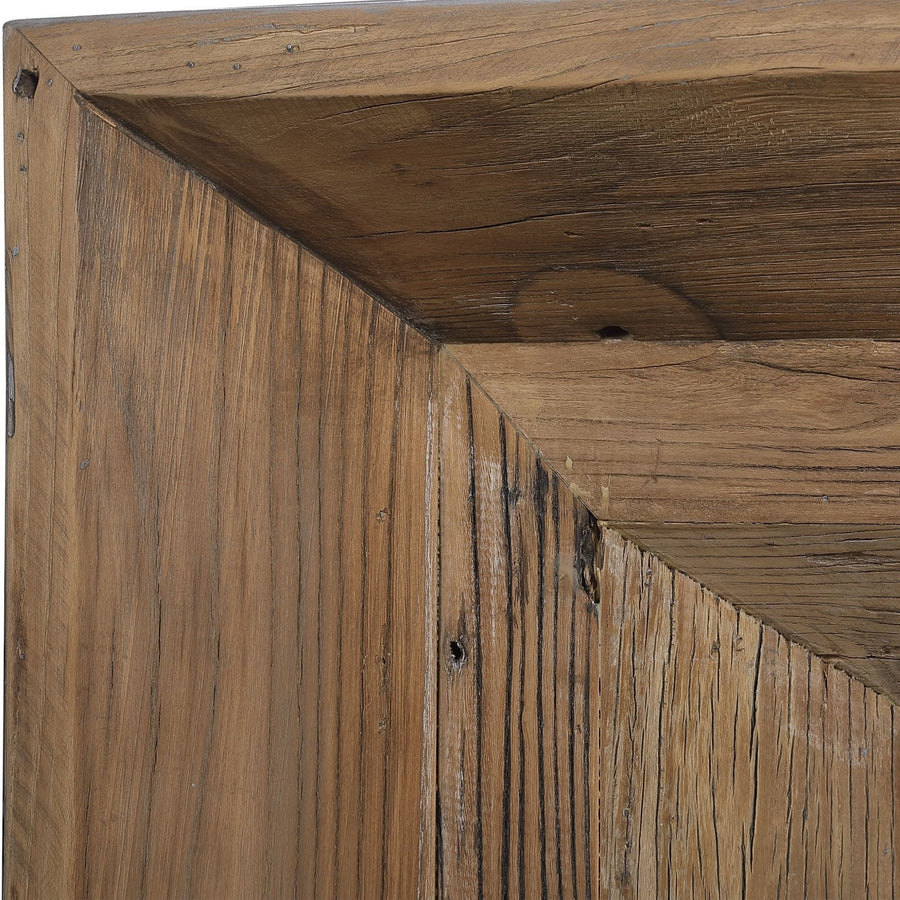 VAIL RECLAIMED ELM WOOD CONSOLE TABLE