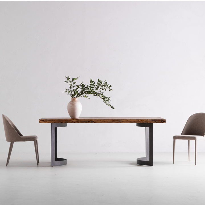 BENT LIVE-EDGE DINING TABLE