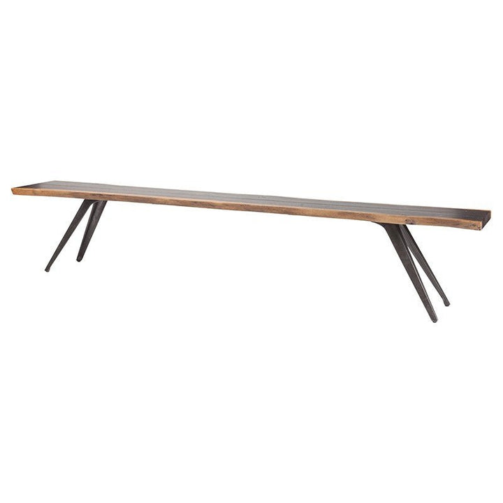 VEGA SEARED OAK BENCH