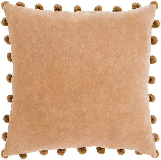 VELVET POM PILLOW