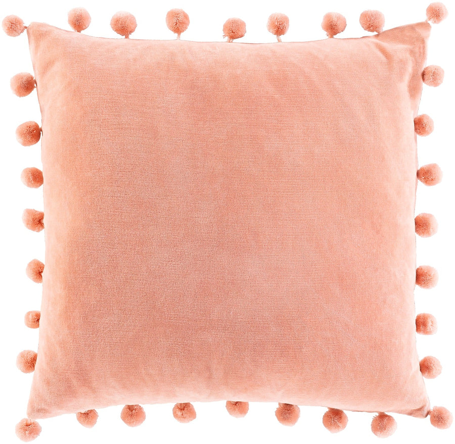 VELVET POM PILLOW