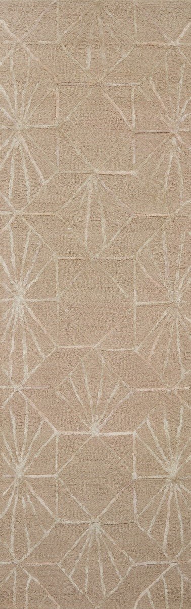 VERVE 04 WOOL + VISCOSE RUG: SAND, BLUSH