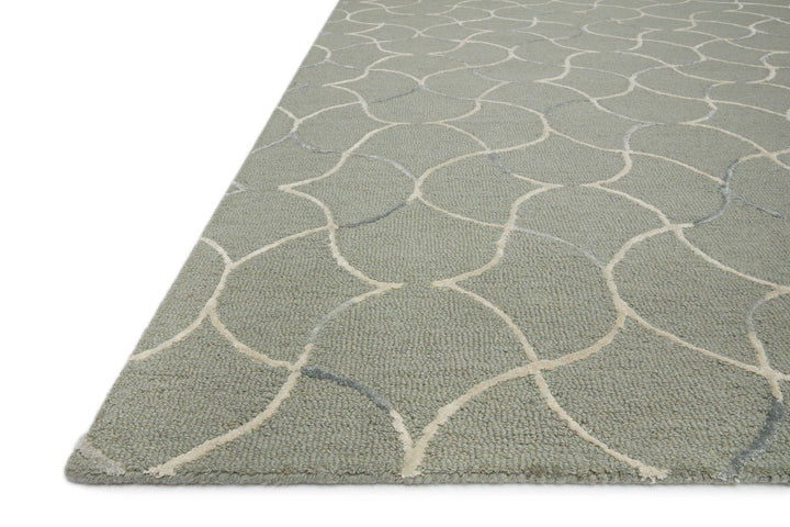 VERVE 05 WOOL + VISCOSE RUG: SAGE