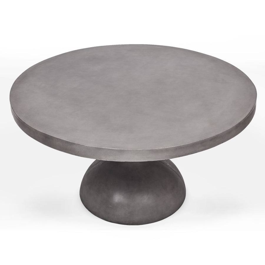 5' ROUND CONCRETE SPINDLE DINING TABLE