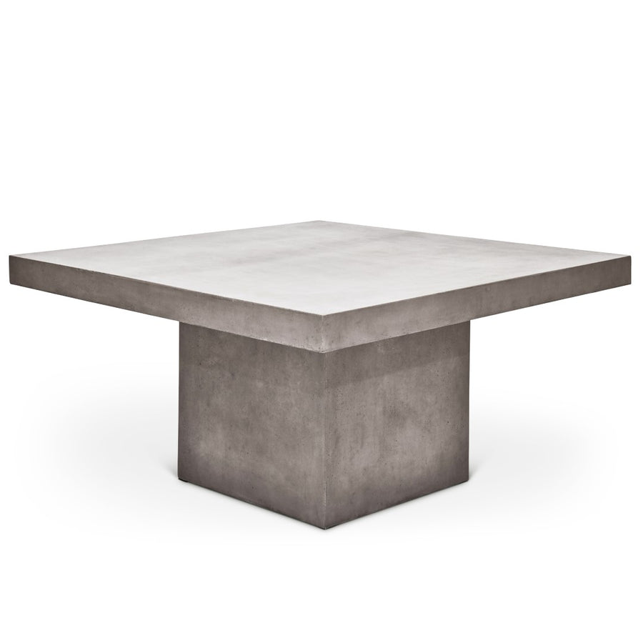 59" SQUARE CONCRETE DINING TABLE