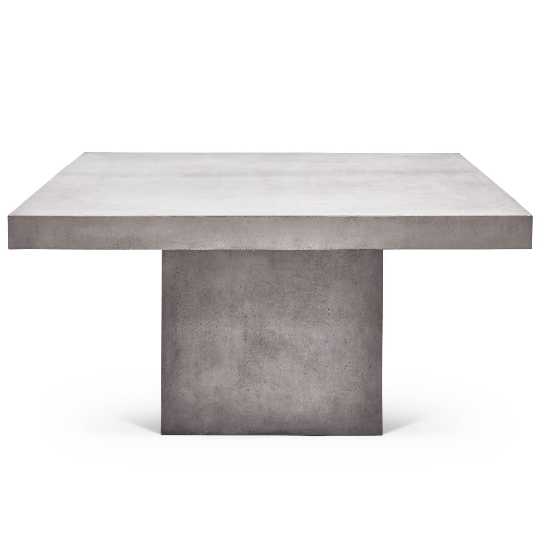 59" SQUARE CONCRETE DINING TABLE Default Title