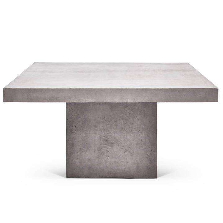 59" SQUARE CONCRETE DINING TABLE Default Title