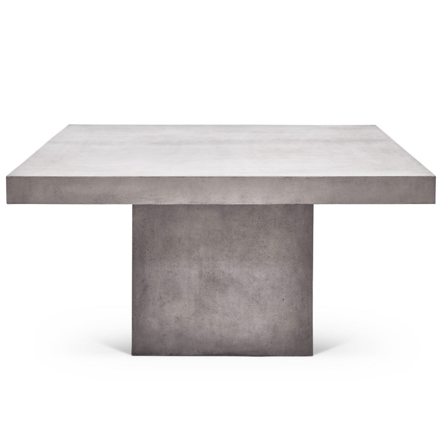 59" SQUARE CONCRETE DINING TABLE