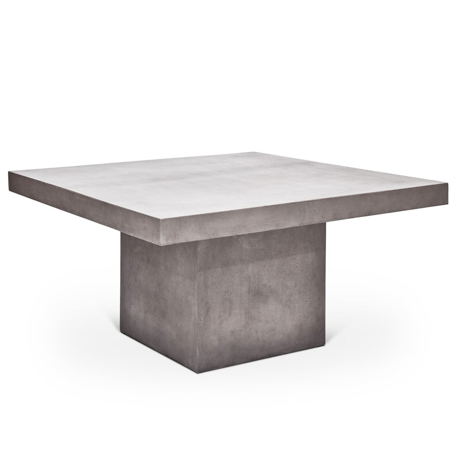 59" SQUARE CONCRETE DINING TABLE