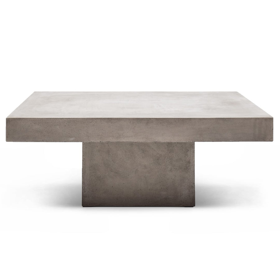 CONCRETE SLAB COFFEE TABLE: SQUARE