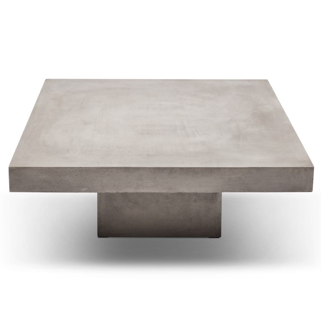 Cement coffee outlet table square