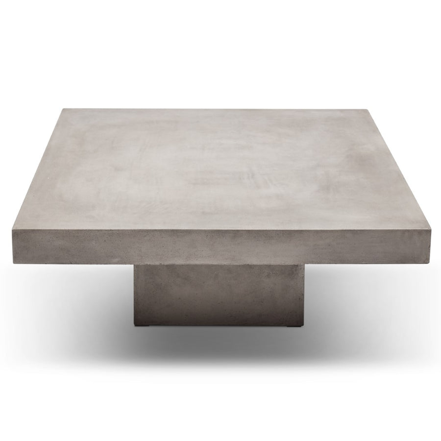 CONCRETE SLAB COFFEE TABLE: SQUARE