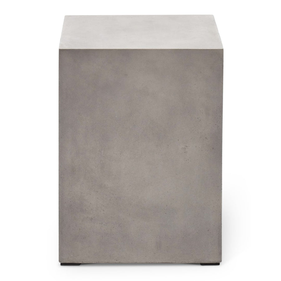 CONCRETE SQUARE STOOLAccent Tables + StoolsDARK GRAYVGS - UNA - STOOL