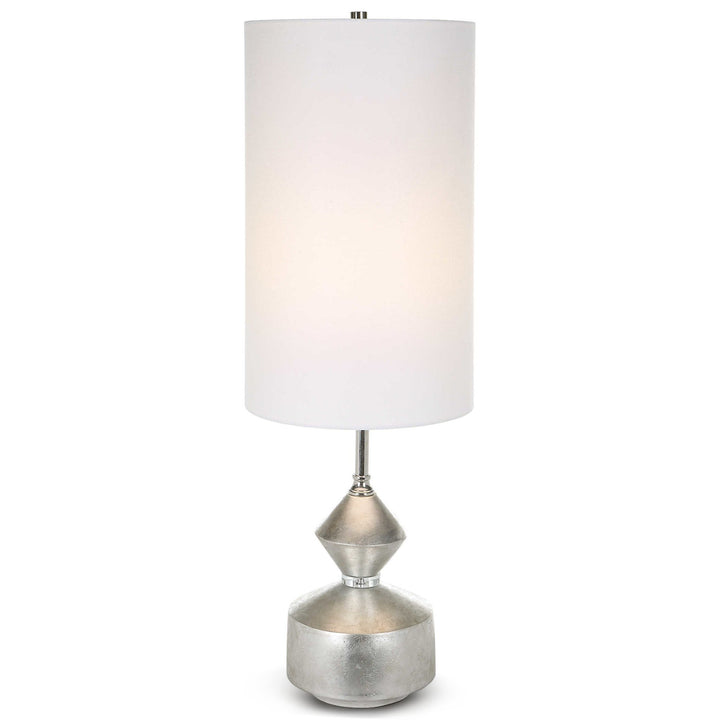 VIAL SILVER LEAF BUFFET LAMP