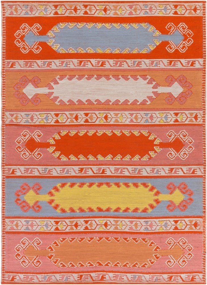 VIDJA OUTDOOR KILIM: POPPY