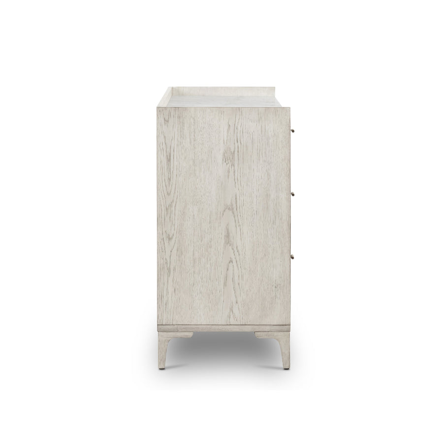 VIGGO VINTAGE WHITE OAK DRESSER